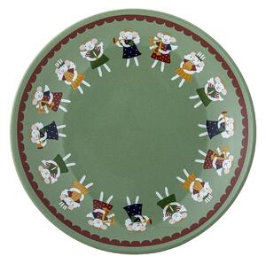 Kameninový tanier Peo Green Ø 16 cm