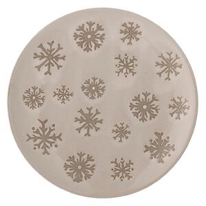 Kameninový dezertný tanier Snowie Ø 15,5 cm