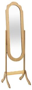 Voľne stojace zrkadlo 45,5x47,5x160 cm kompozitné drevo