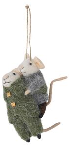Plstená vianočná ozdoba Peo Mouse Tree