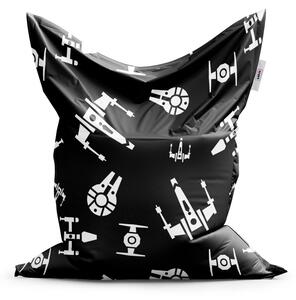 Sablio Sedací vak Star Wars Vesmírne lode Pattern - 150x100 cm