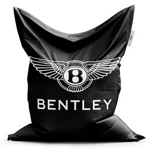 Sablio Sedací vak Logo Bentley Čierny - 150x100 cm