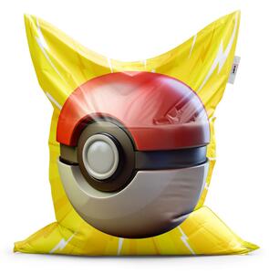 Sablio Sedací vak Pokemon ball Explózia - 150x100 cm