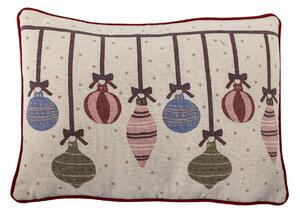 Dekoratívny vankúš Ornamentia Red 60 × 40 cm