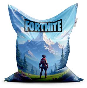 Sablio Sedací vak FORTNITE Horská krajina - 150x100 cm