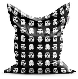 Sablio Sedací vak Star Wars Stormtrooper Pattern - 150x100 cm