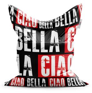 Sablio Sedací vak La Casa de Papel Professor or Bella Ciao motív 2 - 200x140 cm