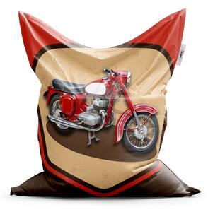 Sablio Sedací vak Jawa panelka Vintage - 150x100 cm
