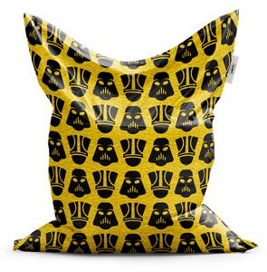 Sablio Sedací vak Star Wars Stormtrooperi Pattern na žltej - 150x100 cm