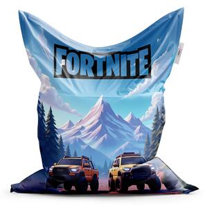 Sablio Sedací vak FORTNITE Off-road autá - 150x100 cm