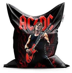 Sablio Sedací vak ACDC Gitarista - 150x100 cm