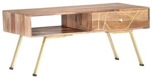 Konferenčný stolík zo sheeshamového dreva 95x50x42 cm