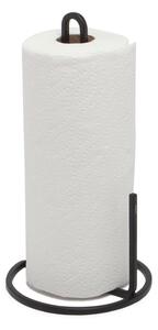 Čierny oceľový držiak na kuchynské utierky ø 17 cm Squire – Umbra