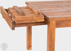 FaKOPA s. r. o. GIOVANNI 210-150x100cm - rozkladací stôl z teaku
