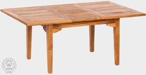 FaKOPA s. r. o. ELEGANTE - obdĺžnikový rozkladací stôl z teaku