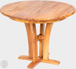 FaKOPA s. r. o. DANTE - guľatý stôl z teaku Ø 100 cm