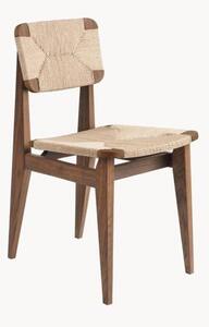 Drevená stolička z orechového dreva C-Chair
