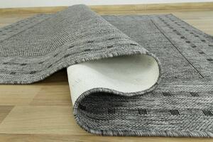 Protišmykový koberec Scandigel 204/DM9E sivý