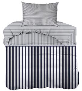 POSTEĽNÁ BIELIZEŇ, renforcé, tmavomodrá, 155/220 cm - Online Only bytové doplnky, Online Only