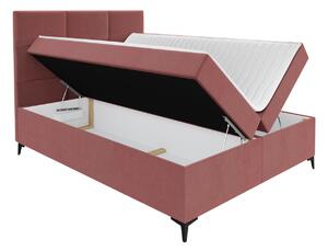 Americká jednolôžková posteľ 120x200 NIEVE - šedá + topper ZDARMA