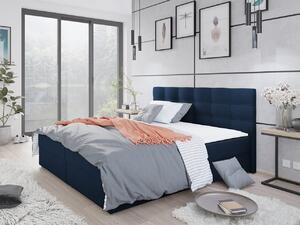 Hotelová posteľ s úložným priestorom 160x200 BALJA 2 - modrá + topper ZDARMA