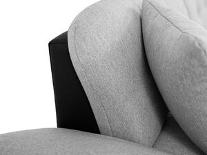 Moderná rohová sedačka HARUKA - svetlá šedá, ľavý roh
