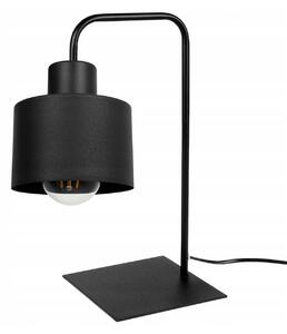 Stolová lampa PANTA, 1x čierne kovové tienidlo, (výber z 2 farieb uchytenia)