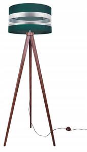 Stojacia lampa Intense Chrome, 1x textilné tienidlo (výber zo 6 farieb), (výber z 5 farieb konštrukcie), (fi 35cm)