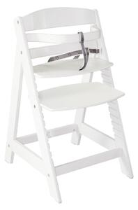 Roba Detská drevená vysoká jedálenská stolička Sit Up (biela) (100306933)