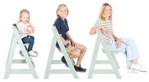 Roba Detská drevená vysoká jedálenská stolička Sit Up (mentolová) (100306933)