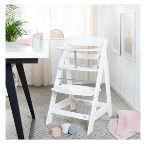 Roba Detská drevená vysoká jedálenská stolička Sit Up (biela/flex) (100306933)