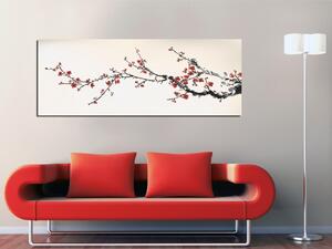 Wallity Obraz na plátne Cherry tree PC041 30x80 cm