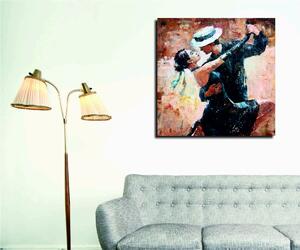 Wallity Obraz na plátne Dancers in love KC013 45x45 cm