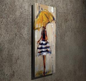 Wallity Obraz na plátne Rain ballet PC082 30x80 cm