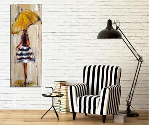 Wallity Obraz na plátne Rain ballet PC082 30x80 cm