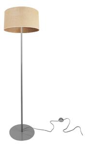 Stojacia lampa Juta, 1x jutové tienidlo, (výber z 3 farieb konštrukcie), (fi 35cm), o