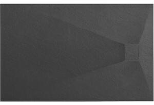 Rea Magnum Black, SMC sprchová vanička 120x90x2,5 cm, čierna, REA-K3332