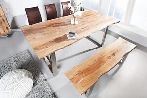 Jedálenský stôl 36351 180x90cm Masív drevo Acacia-Komfort-nábytok