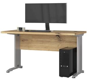 Ak furniture Volně stojící počítačový stůl BM-135 dub artisan