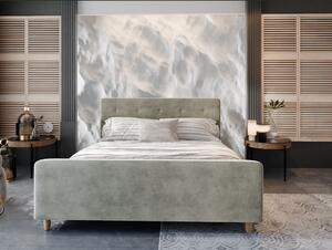 Manželská čalúnená posteľ NESSIE - 140x200, béžová