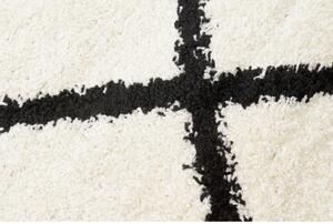 Kusový koberec Shaggy Pinta krémový 60x100cm