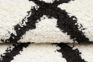 Kusový koberec Shaggy Pinta krémový 300x400cm