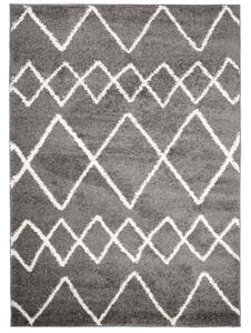 Kusový koberec Shaggy Prata šedý 140x200cm