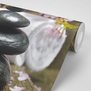 Samolepiaca fototapeta Zen relaxačné kamene
