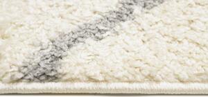 Kusový koberec Shaggy Praka krémový 2 60x100cm