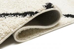 Kusový koberec Shaggy Praka krémový 1 60x100cm