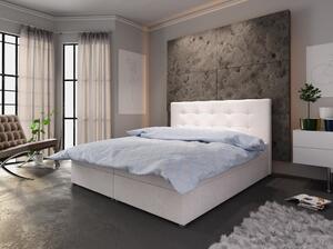 Manželská posteľ s úložným priestorom STIG COMFORT 6 - 180x200, béžová