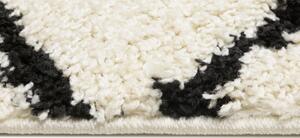 Kusový koberec Shaggy Praka krémový 1 80x150cm