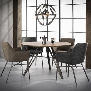 Jedálenský stôl 56-33 Ø120cm V frame-Komfort-nábytok
