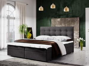 Jednolôžková posteľ s úložným priestorom STIG 5 - 120x200, šedá